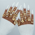 Creative Minimalist Elegant Womens Ring Set